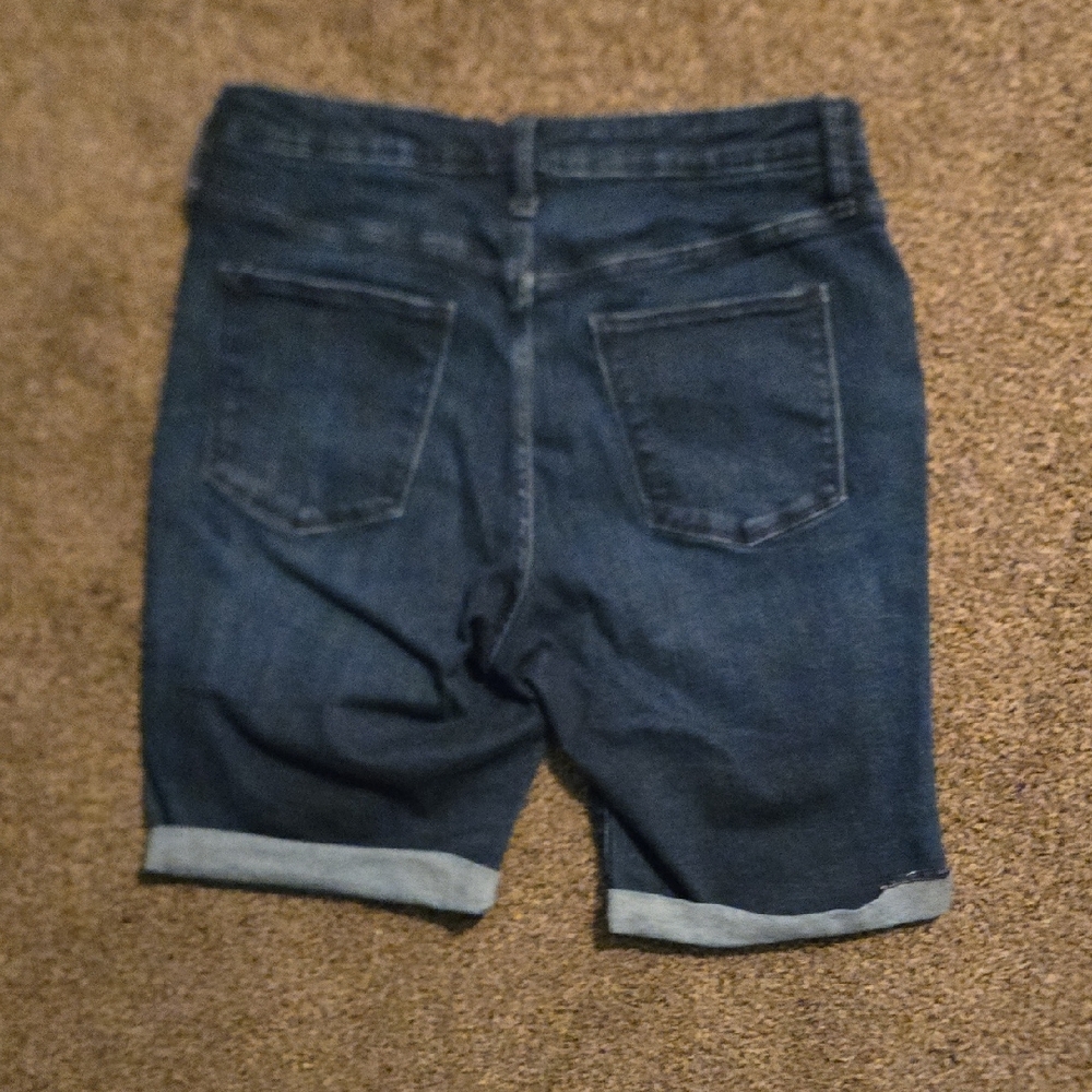 Universal Thread Dark Indigo Denim Shorts - Picture 4 of 4